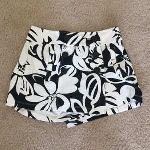 Floral skort
